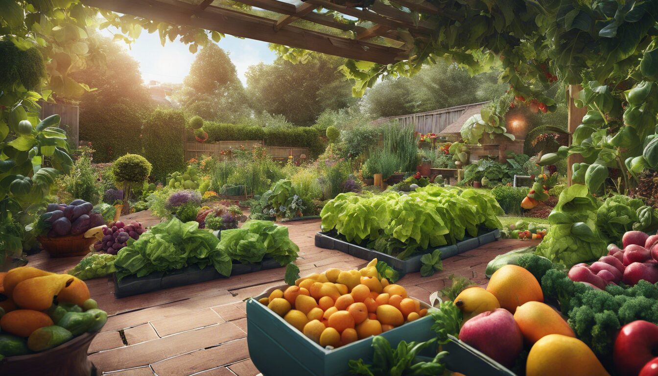 découvrez comment cultiver des fruits et légumes chez vous avec les jardins comestibles, une tendance en plein essor pour 2024.