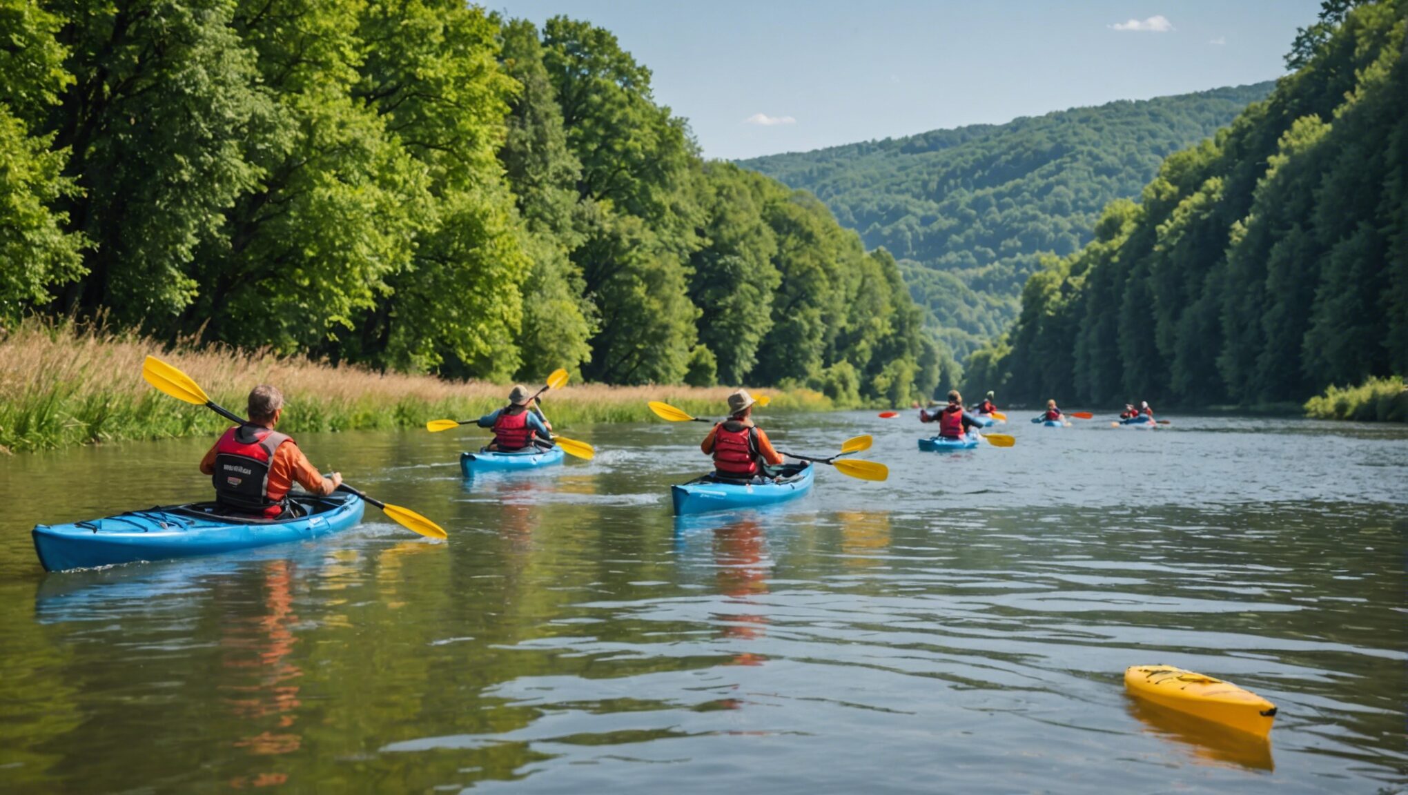découvrez comment vivre une aventure mémorable en famille en pratiquant le canoë-kayak sur la magnifique rivière dordogne. des souvenirs inoubliables garantis !