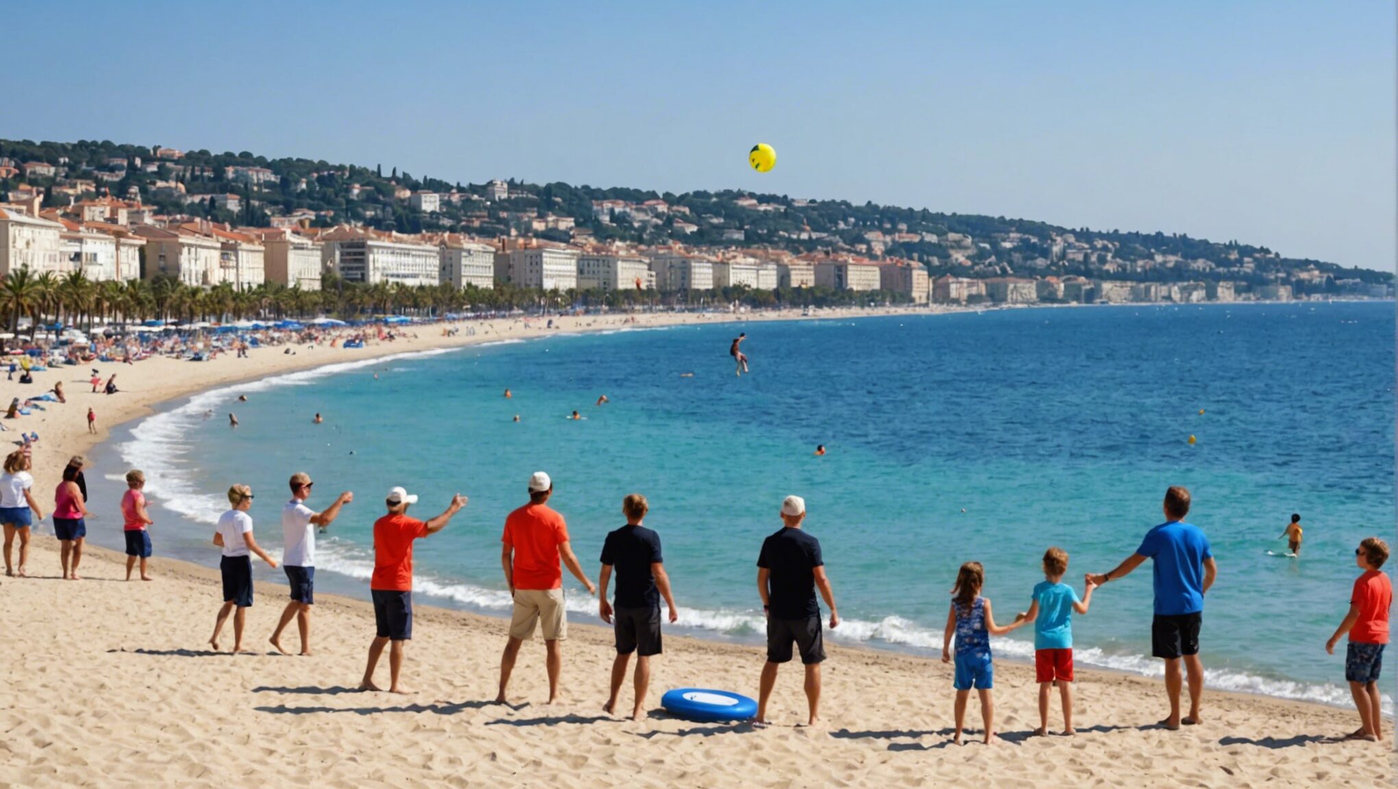 découvrez le top 7 des lieux incontournables pour jouer au frisbee et se détendre en famille sur les magnifiques plages de nice ! activités ludiques et moments de détente assurés.