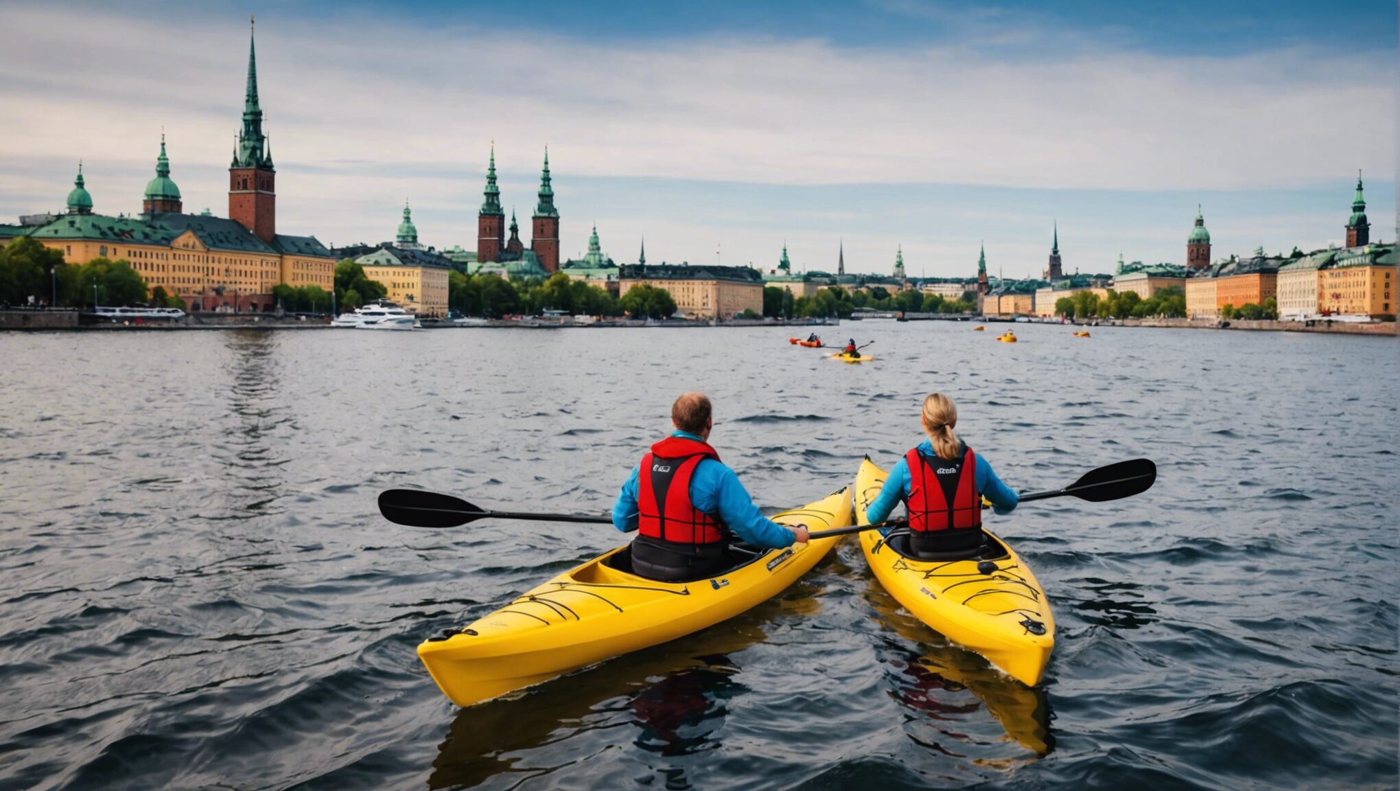 découvrez comment vivre des émotions fortes à stockholm en faisant du kayak en plein centre-ville ! profitez d'une expérience unique et revivez l'aventure au cœur de la capitale suédoise.