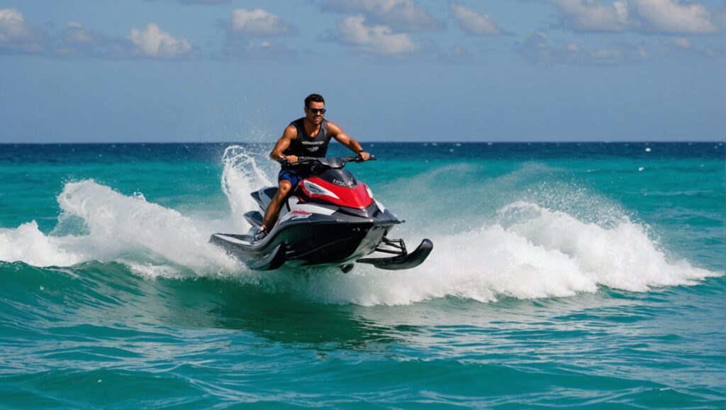 affrontez les vagues avec audace et panache en république dominicaine lors d'une session de jet ski freestyle!
