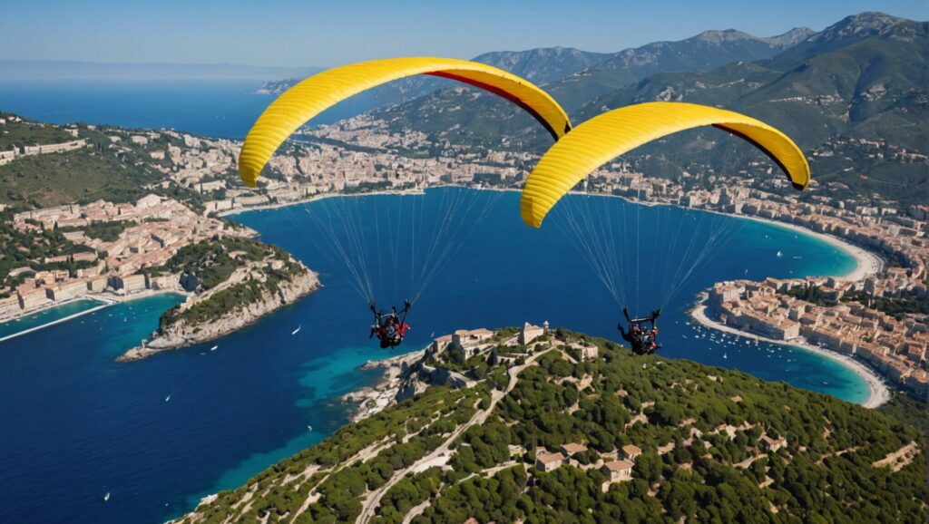 envolez-vous pour une aventure inoubliable de parapente sur la côte d'azur et découvrez les paradis aériens de la méditerranée.