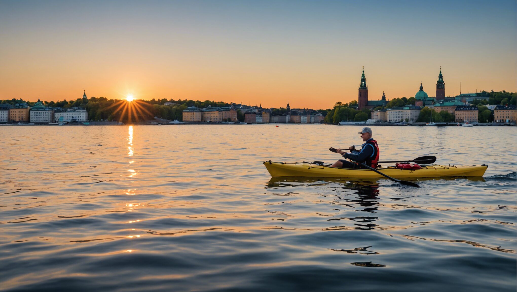 découvrez une aventure inoubliable en kayak à travers les magnifiques archipels de stockholm. réservez dès maintenant pour une expérience unique !