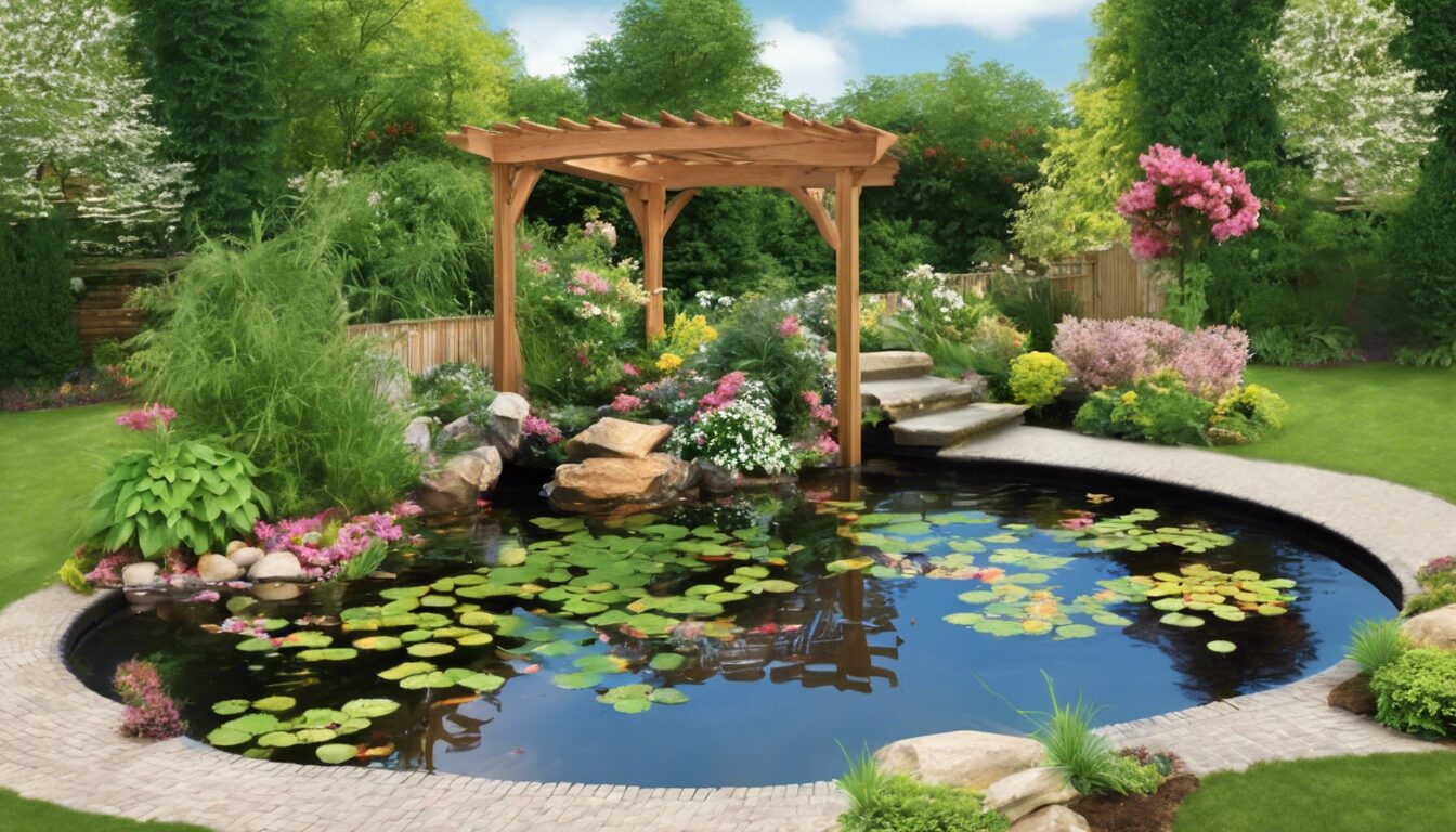 découvrez comment créer votre propre oasis en quelques étapes faciles avec notre guide pour construire un magnifique bassin de jardin.